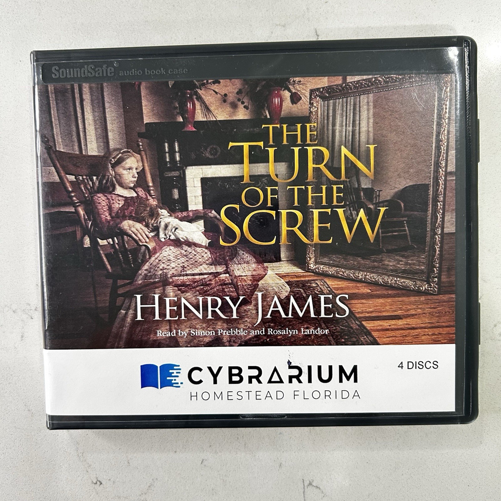 The Turn of the Screw Audiobook 4-Disc Set Henry James Read by Simon Prebble