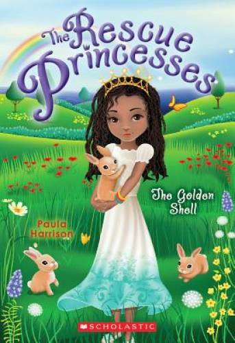 Rescue Princesses #12: The Golden Shell — Paperback By Harrison, Paula — GOOD