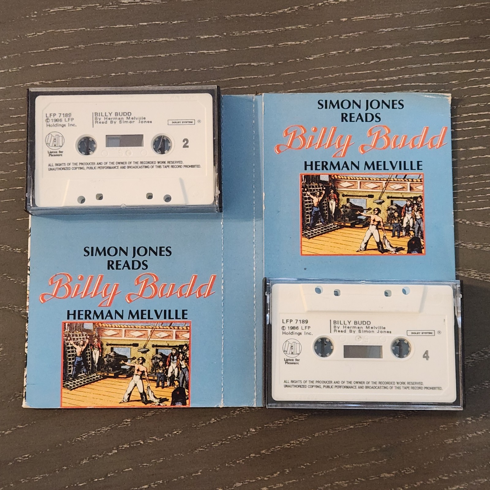 Billy Budd (Audio Cassette, 1986) Simon Jones Reads Herman Melville