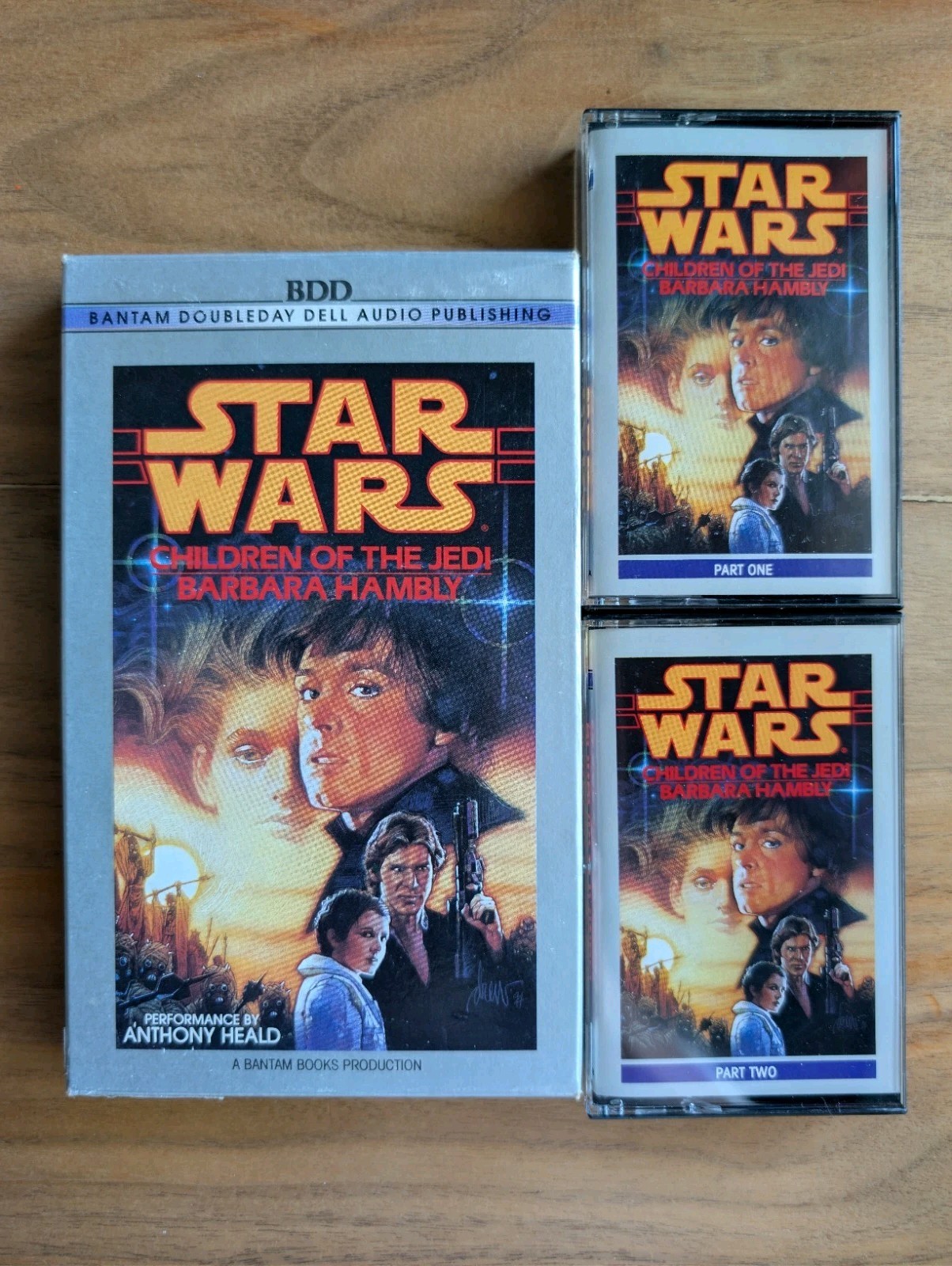 Star Wars Bantam Doubleday Dell Audio Cassette Collection — Like New