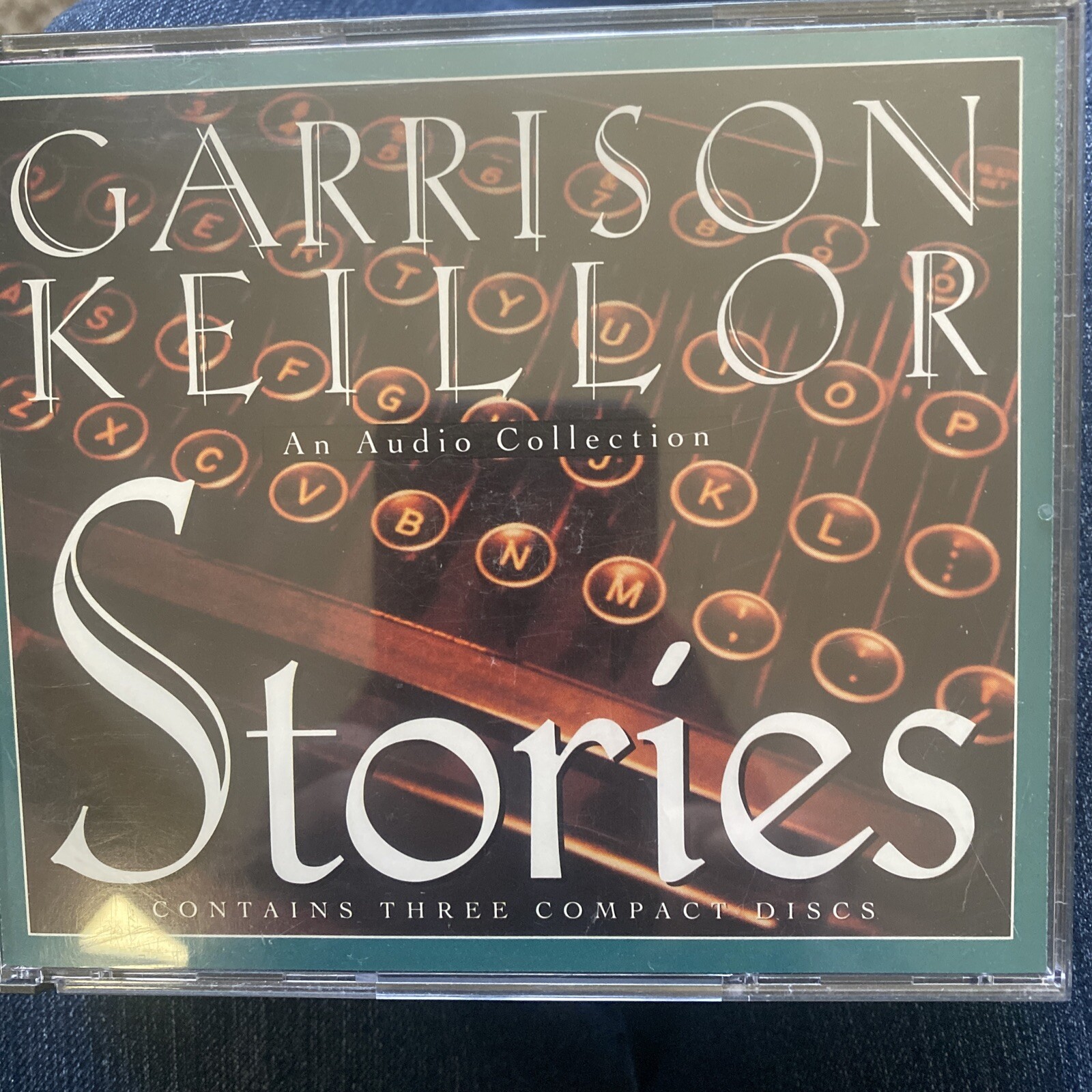 Audiobook GARRISON KEILLOR — STORIES (3-CDs, 1992) HIGHBRIDGE AUDIO COLLECTION