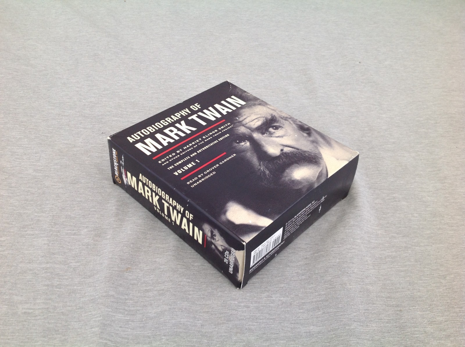 Autobiography of Mark Twain Volume 1, 20 CD Audiobook