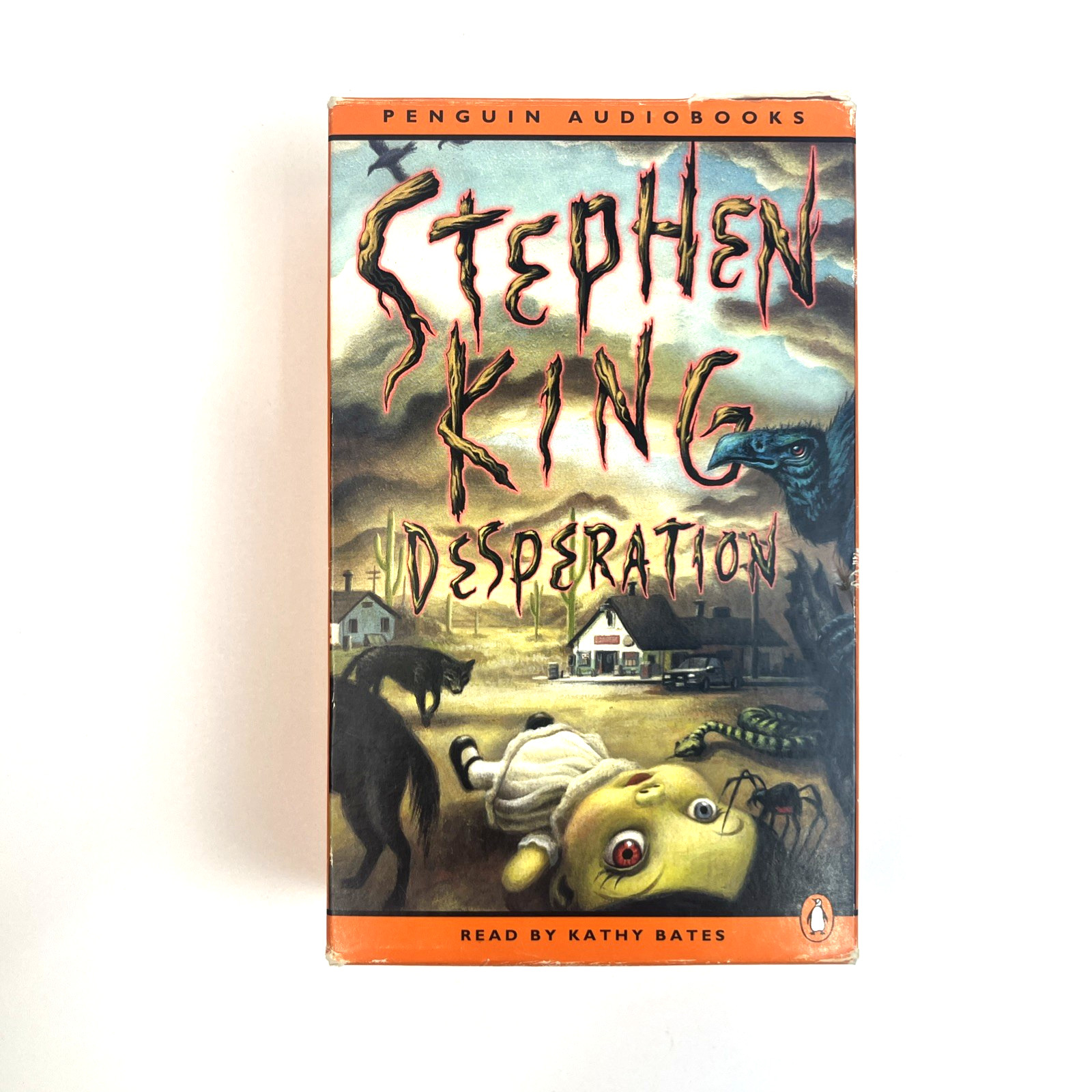 Desperation Penguin Audiobook by Stephen King — Set of 6 Cassette Tapes
