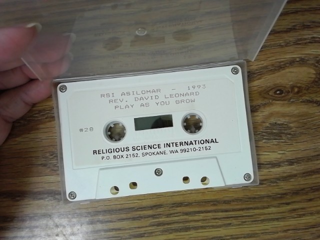 Lot of 84 Church of Religious Science Sermon Audio Tape Cassettes Vintage 1990s