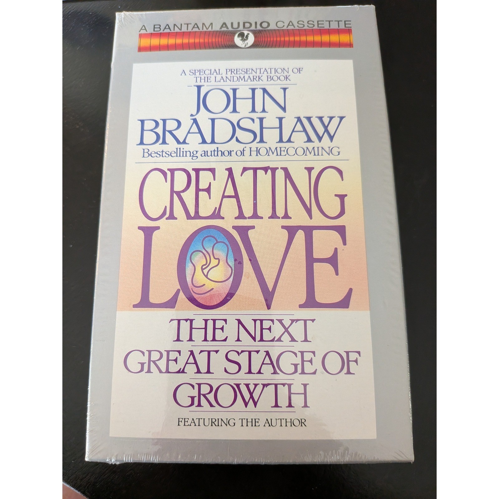 John Bradshaw Creating Love Audio Cassette Box Set ’92 New Sealed 4 Tapes Bantam
