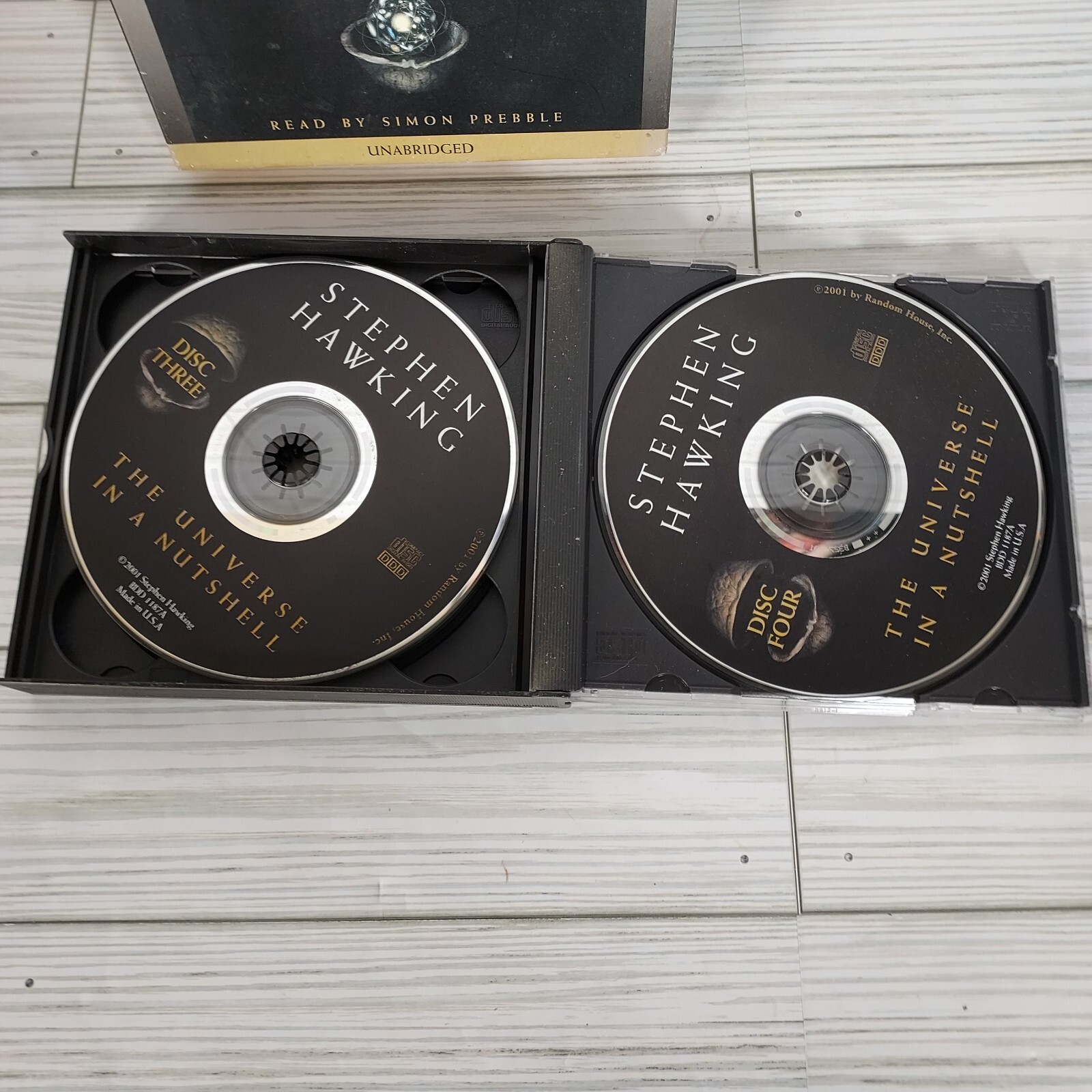Stephen Hawking- The Universe In a Nutshell Unabridged Audiobook 4-Discs