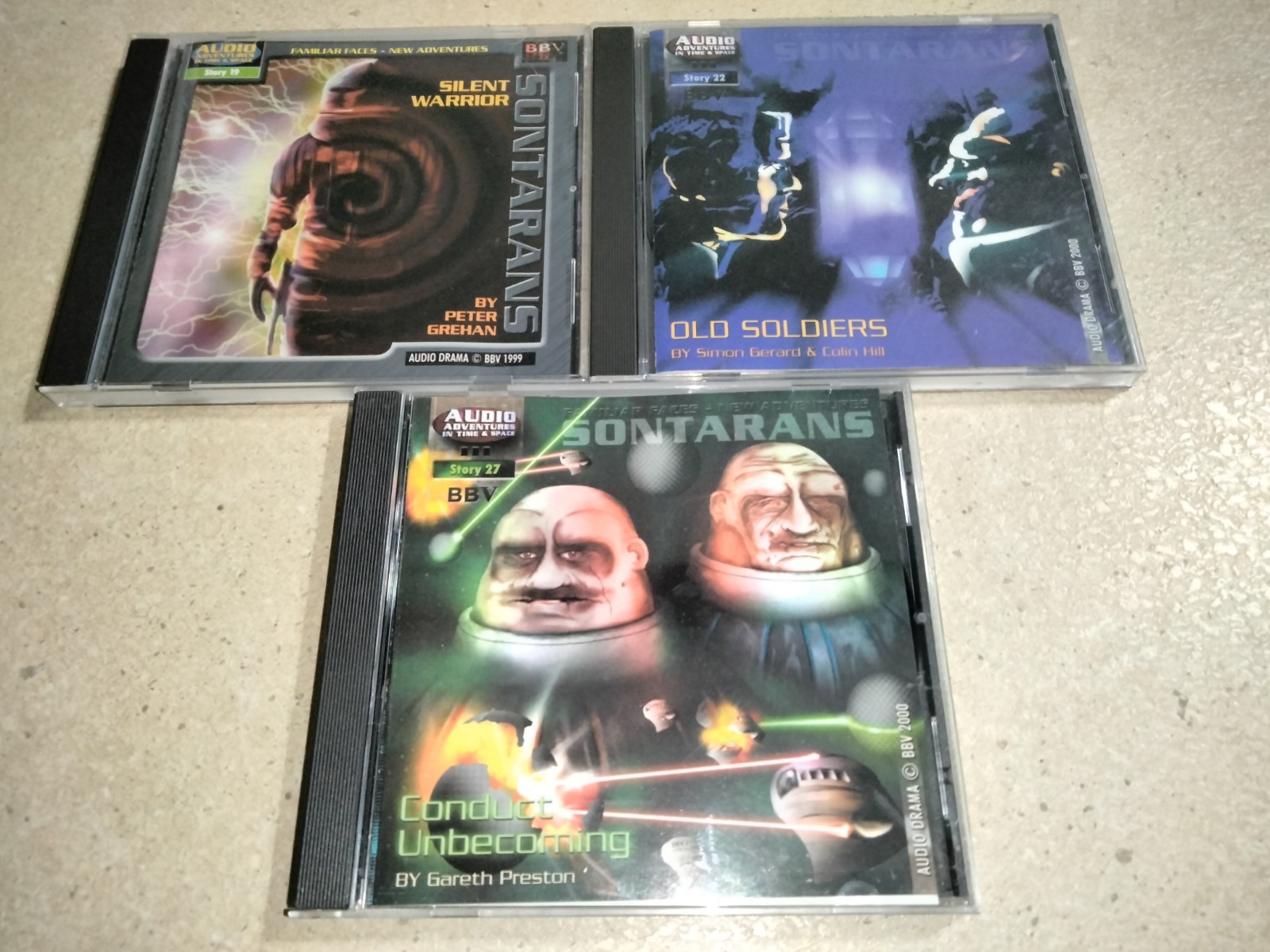 BBV Sontarans COMPLETE Audio Drama Series Audio Adventures In Time & Space OOP