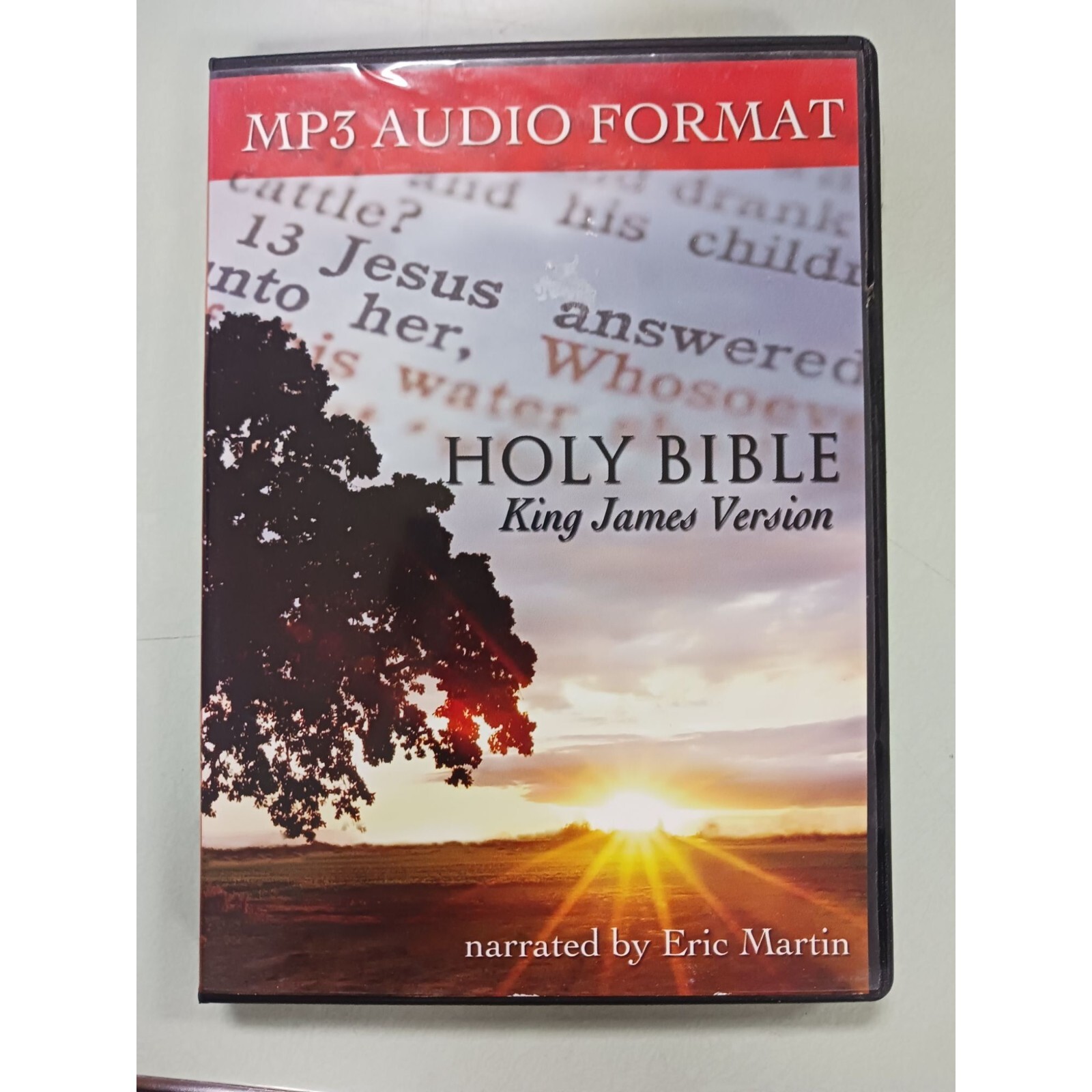 Holy Bible KJV Old & New Testament Narrated by Eric Martin (MP3 Audio CD-ROM)