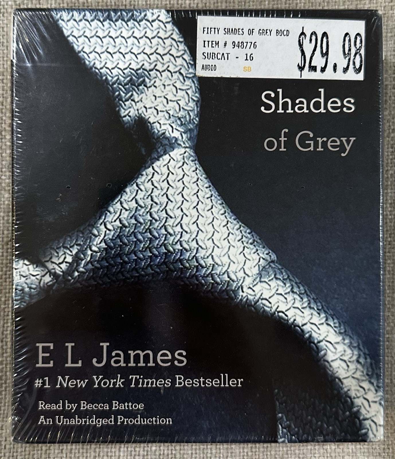 Fifty Shades of Grey Audio Book On CD E. L. James Unabridged New Sealed