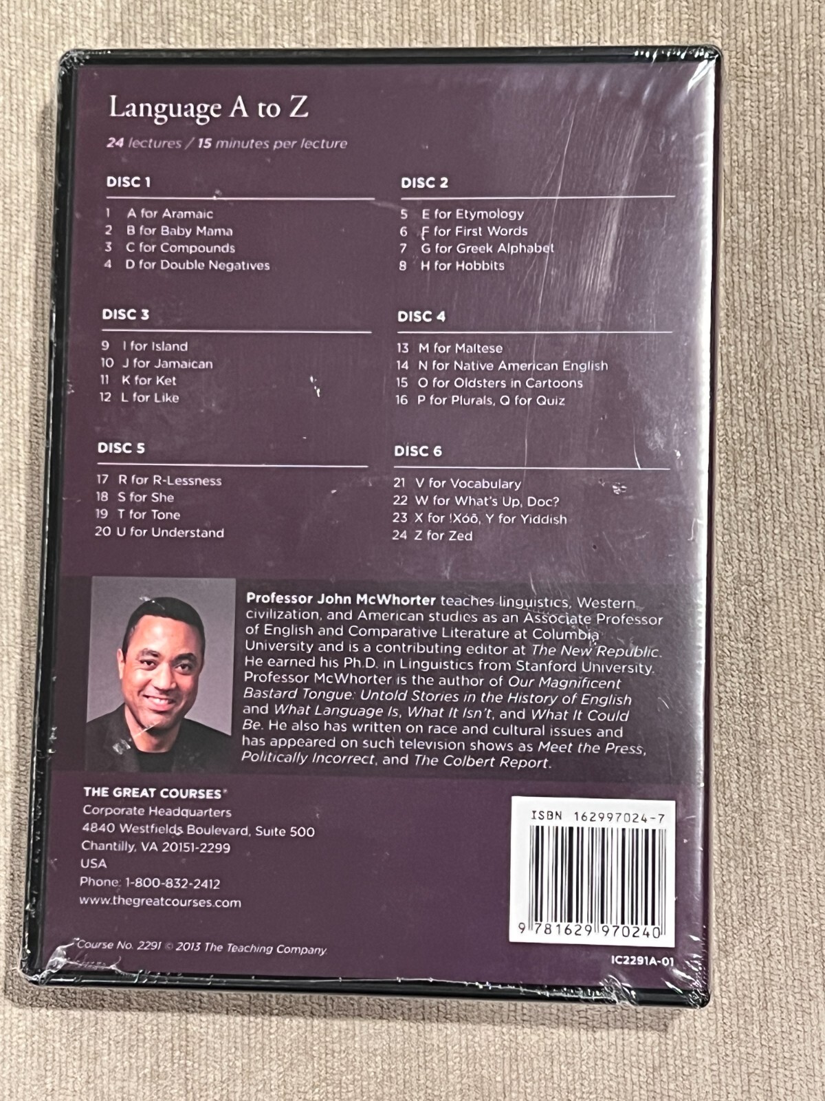 Teaching Co Great Courses CDs LANGUAGE A to Z New & Sealed