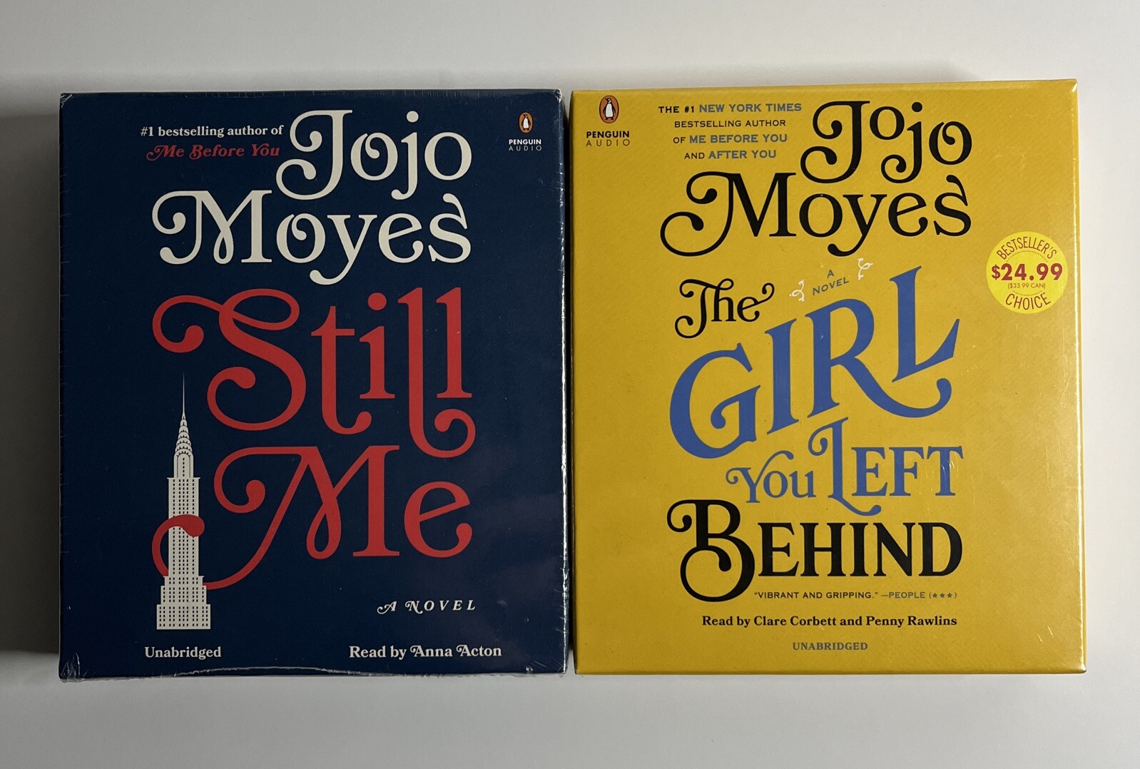 Still Me & The Girl You Left Behind by Jojo Moyes Unabridged Audiobook on CD NEW