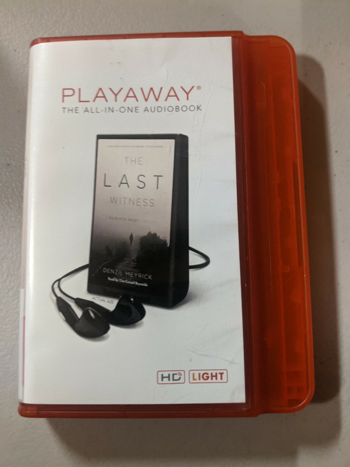 Shelf159 Audiobook PLAYAWAY~ THE LAST UNABRIDGED BY DENZIL MEYRICK