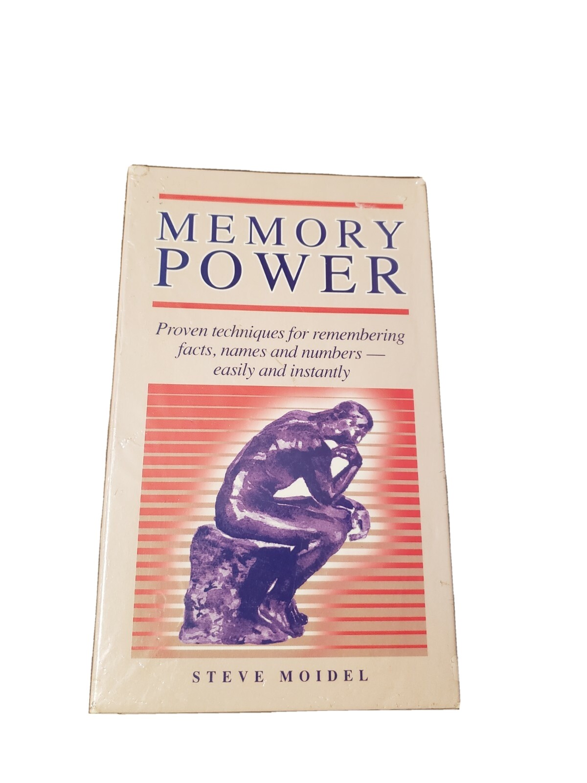 New Sealed Memory Power Improve your Memory 6 Cassette Audio Steve Moidel