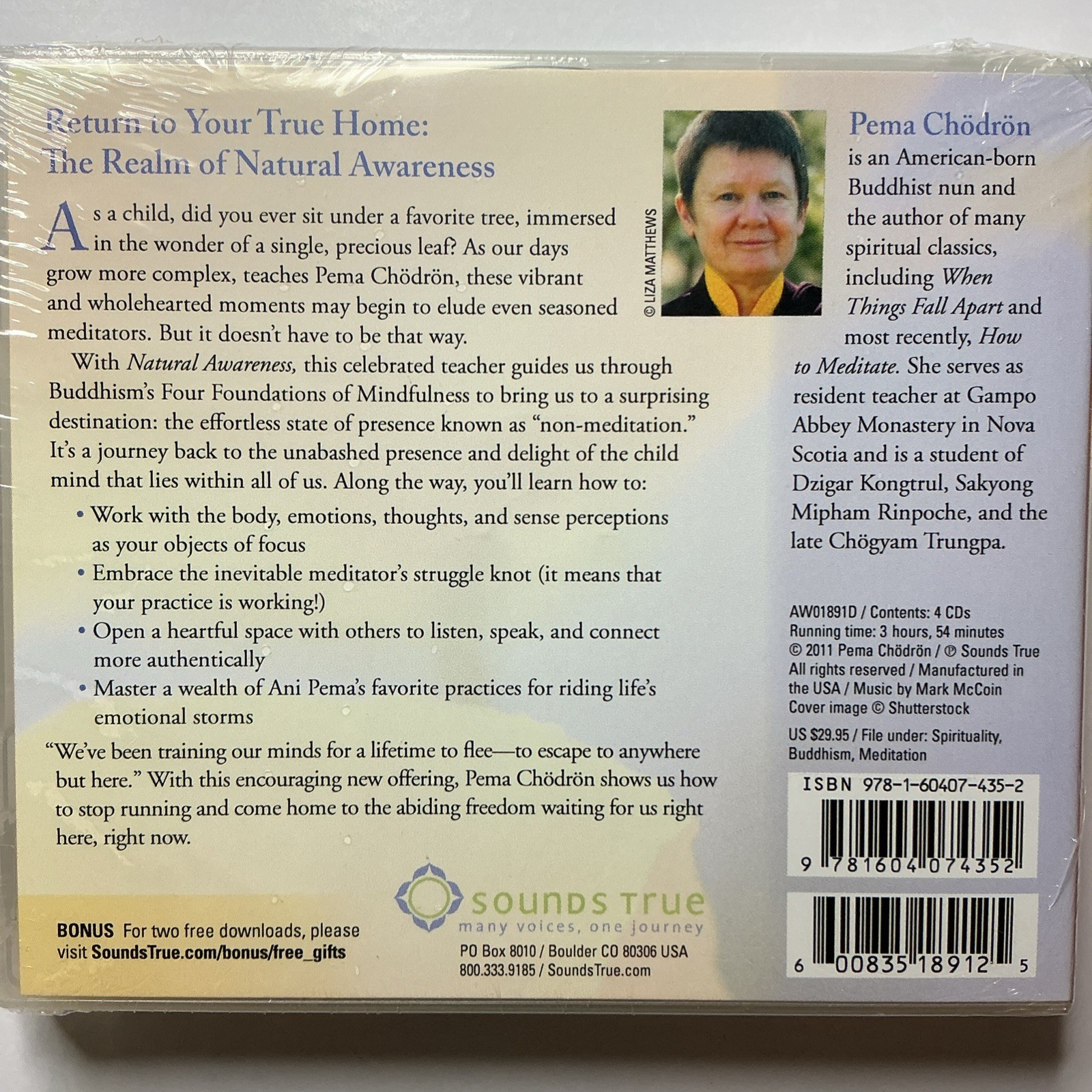 Natural Awareness : Guided Meditations and Teachings for Welcoming All…