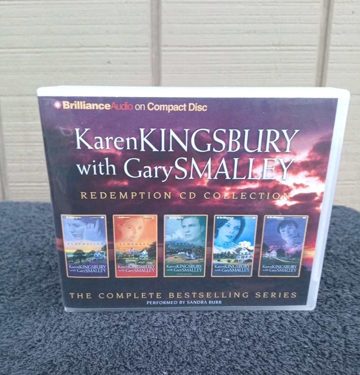 Redemption CD Collection Karen Kingsbury 20-Disc Set VG Abridged All 5 Audiobook