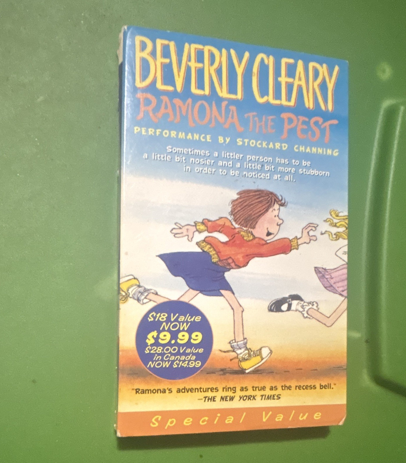 Beverly Cleary Ramona the Pest Unabridged Audiobook Cassette 2 Tapes