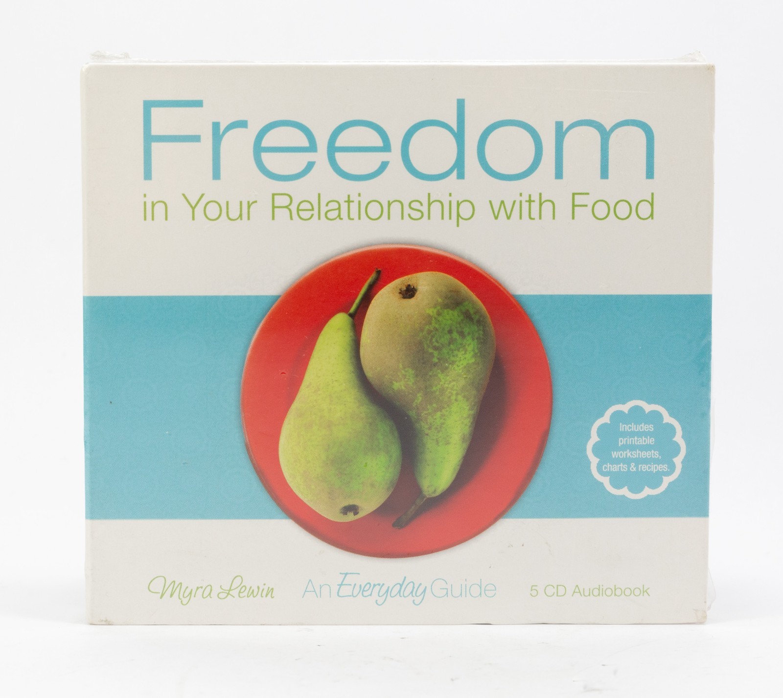 Freedom In Your Relationship With Food 5 CD Audiobook Myra Lewin Ayurveda Sealed