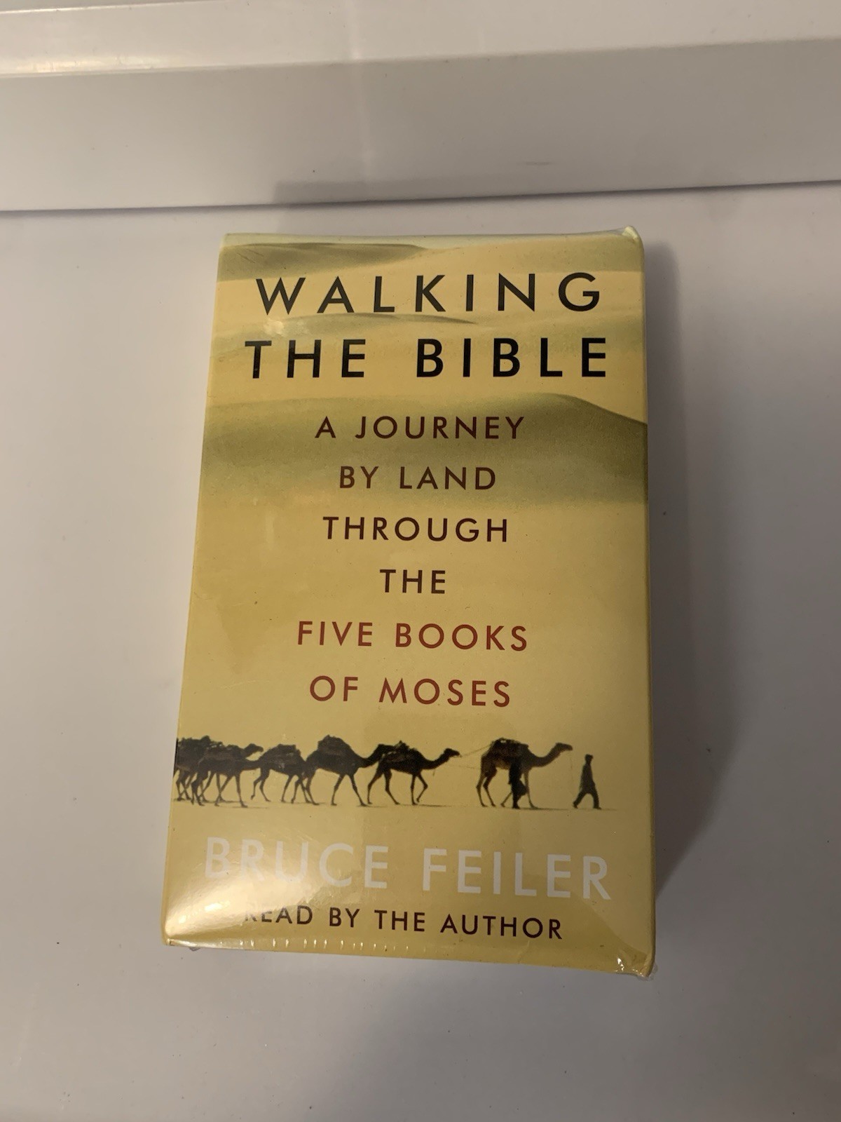 Walking The Bible By Bruce Feiler 5 Cassette Series A Journey By Land Audiobook