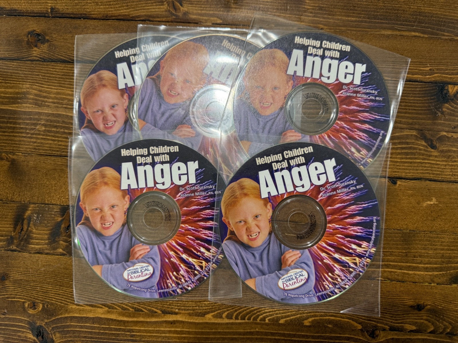 5x CDs Helping Children Deal with Anger Biblical Parenting