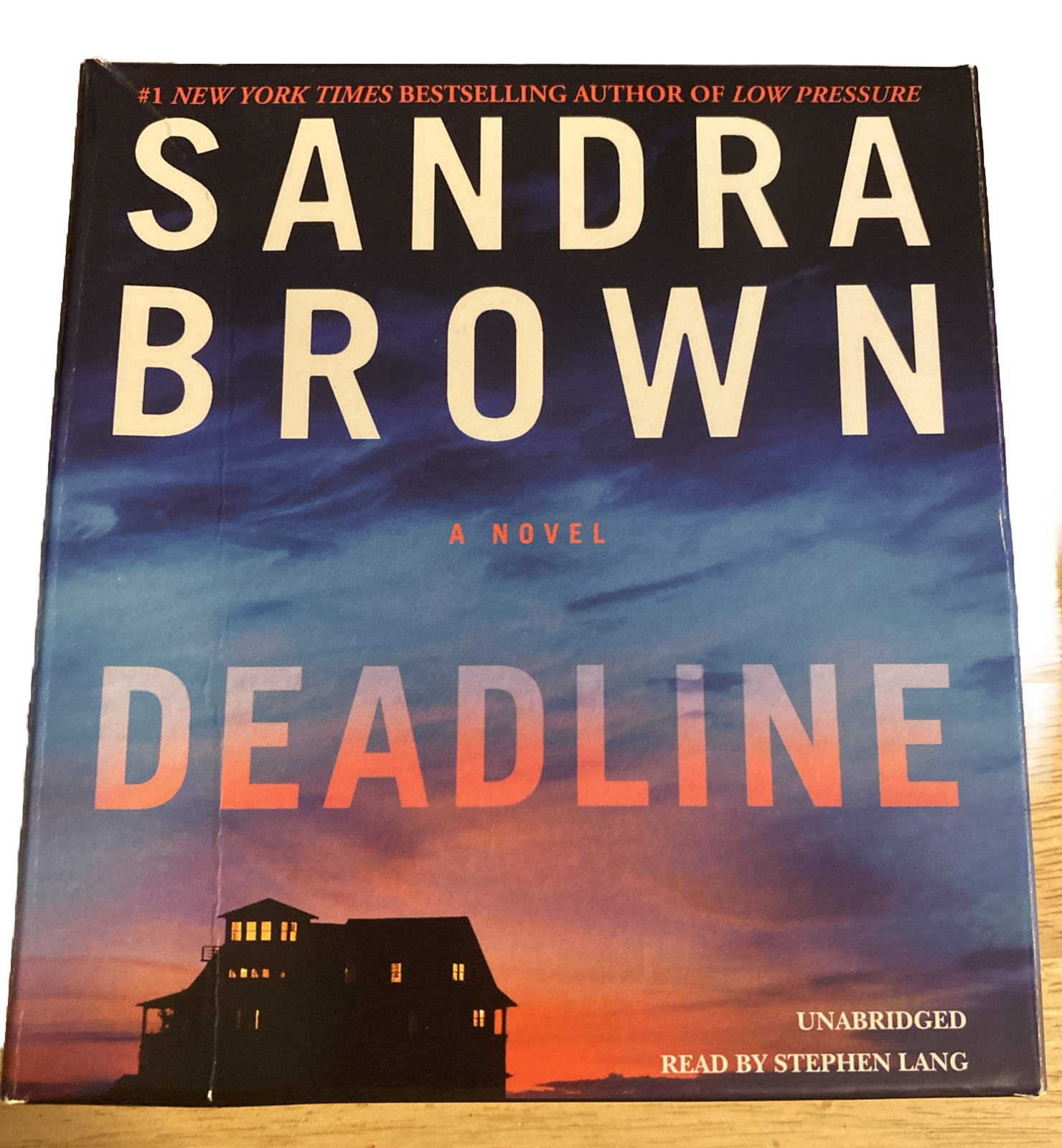 Deadline Sandra Brown Unabridged AUDIO BOOK CDs battle fatigue murder of Marine