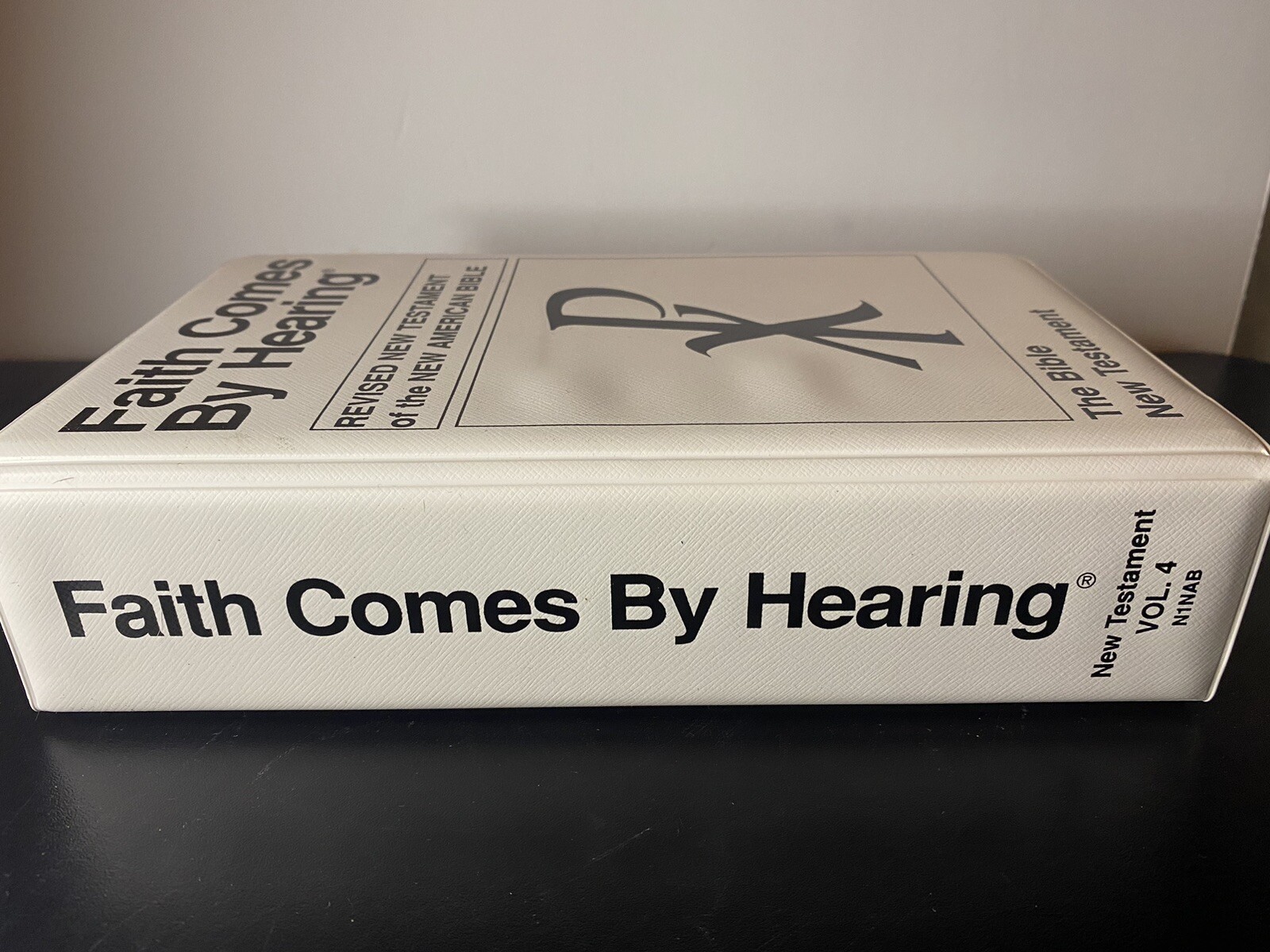 Faith Comes By Hearing The Bible New Testament -12 Cassette Set