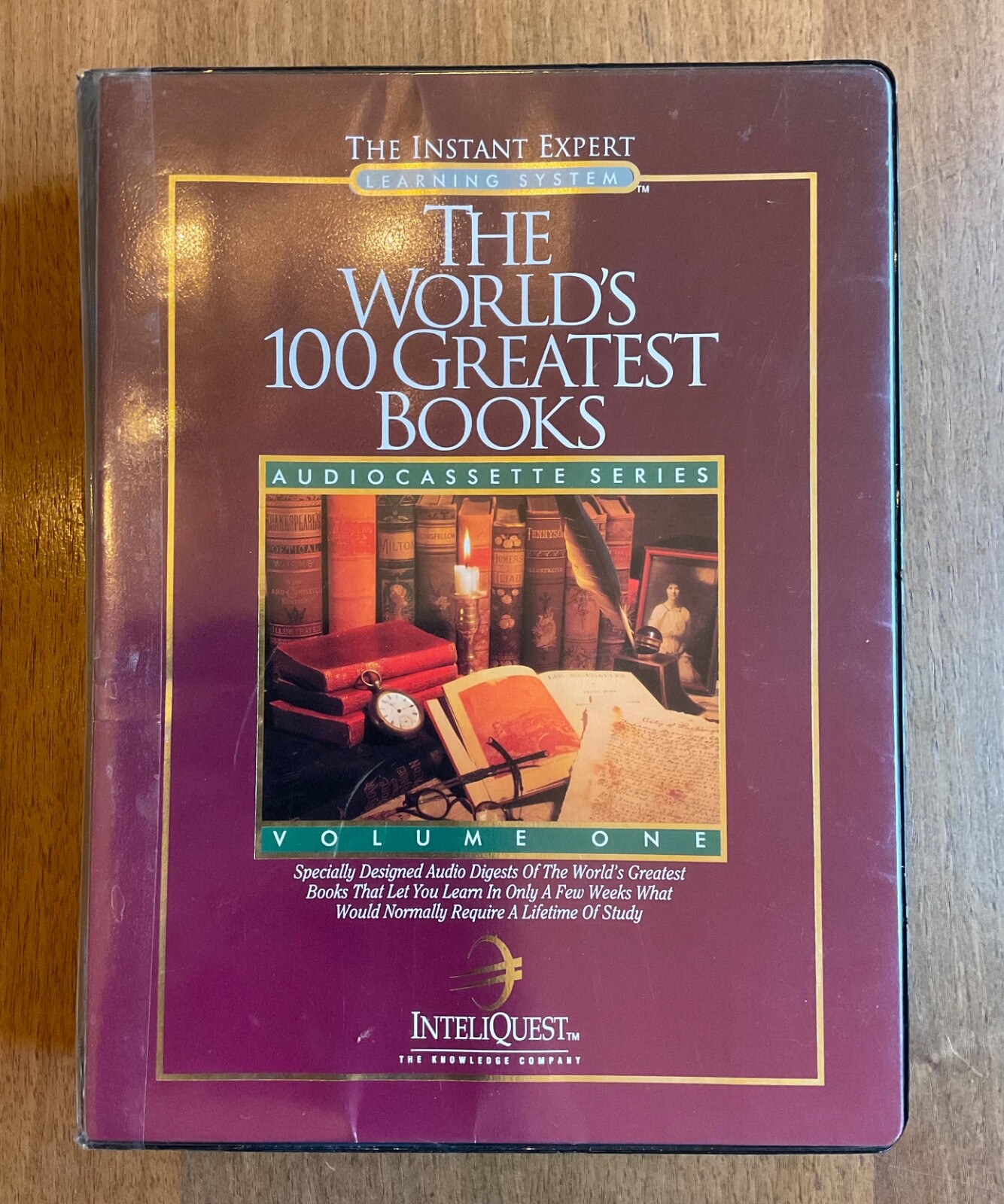 Inteliquest World’s 100 Greatest Books Audio Cassette Series Vol 1 Incomplete