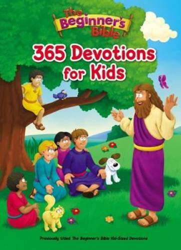 The Beginner’s Bible 365 Devotions for Kids — Hardcover By Zondervan — GOOD