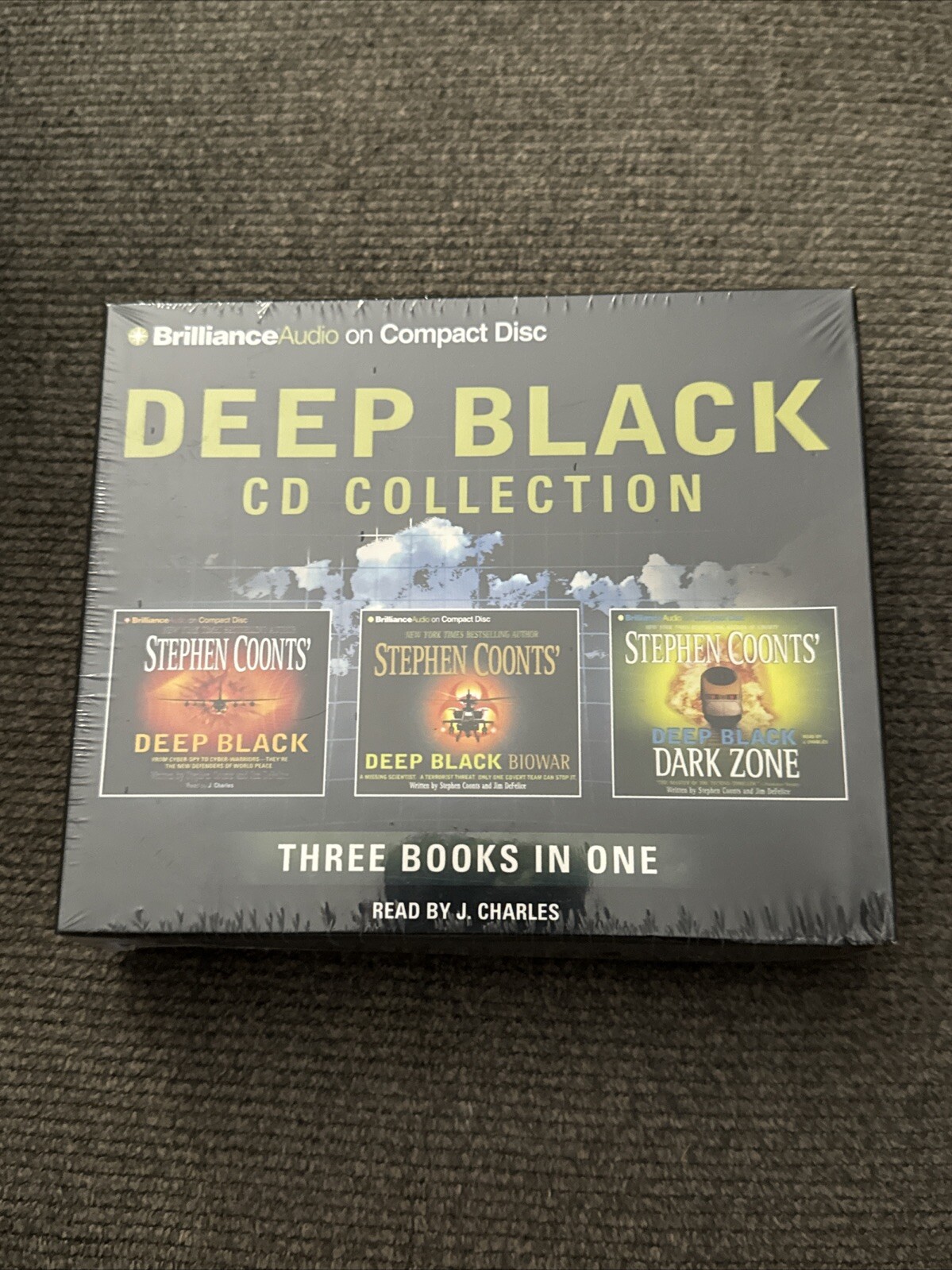 Deep Black CD Collection: Deep Black, Biowar, Dark Zone by Stephen Coonts: New