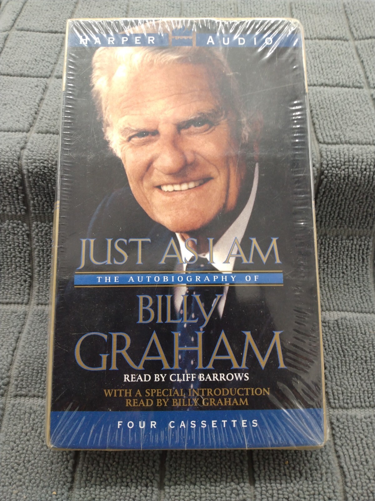 Just As I Am- Autobiography Of Billy Graham. *SEALED* 4 Cassettes