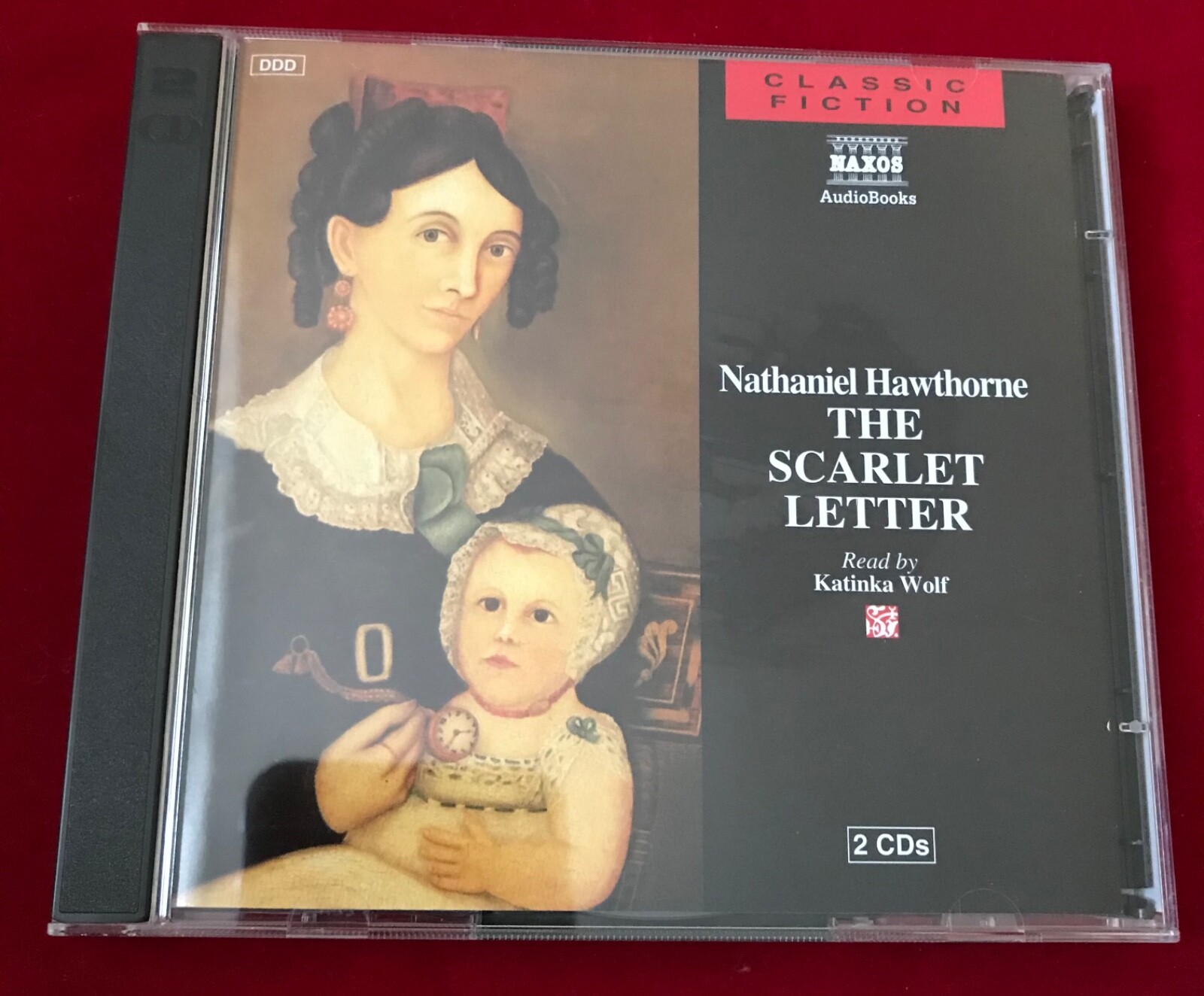 The Scarlet Letter by Nathaniel Hawthorne; Abridged Audiobook on CD; Naxos 1997