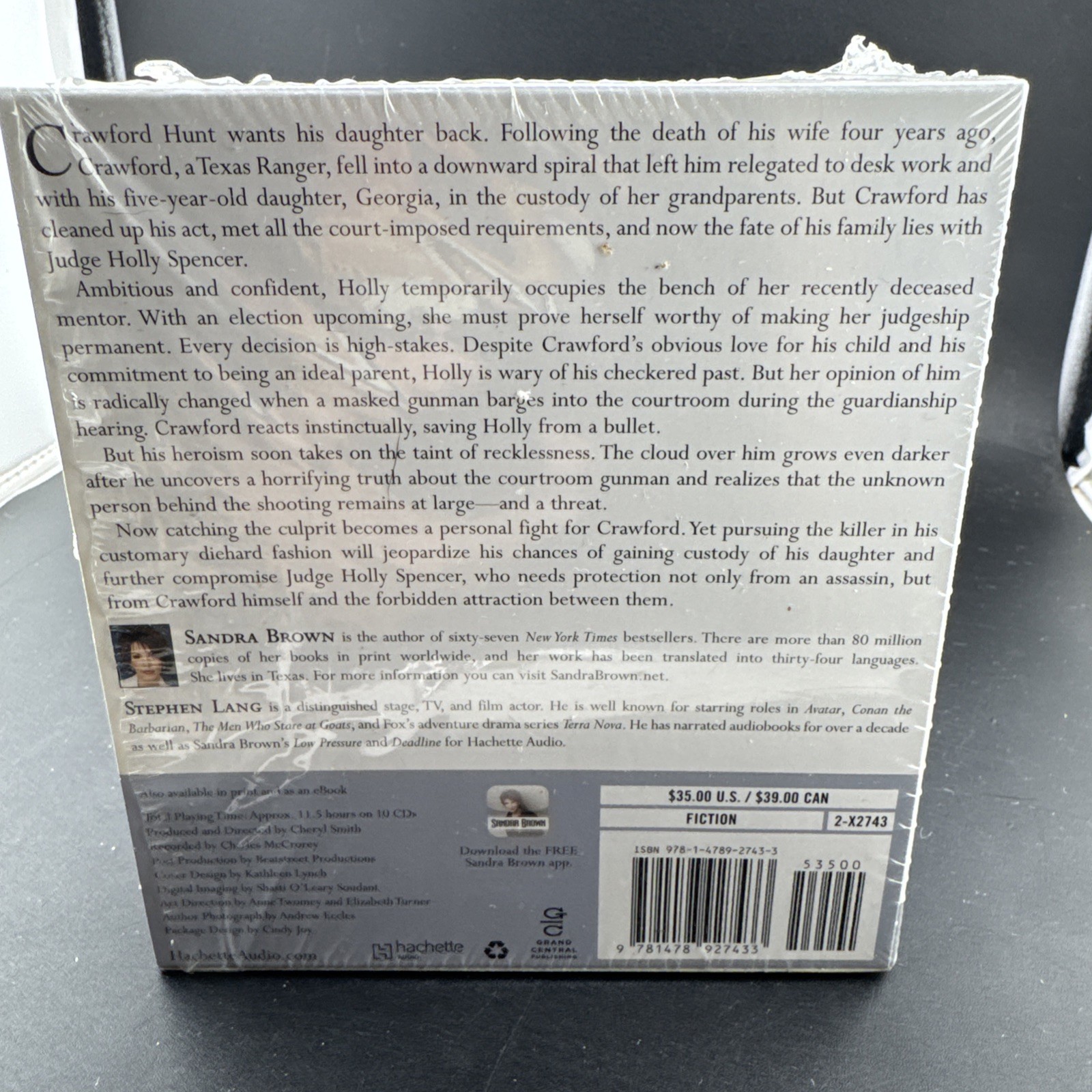 Friction by Sandra Brown (2015, Compact Disc)