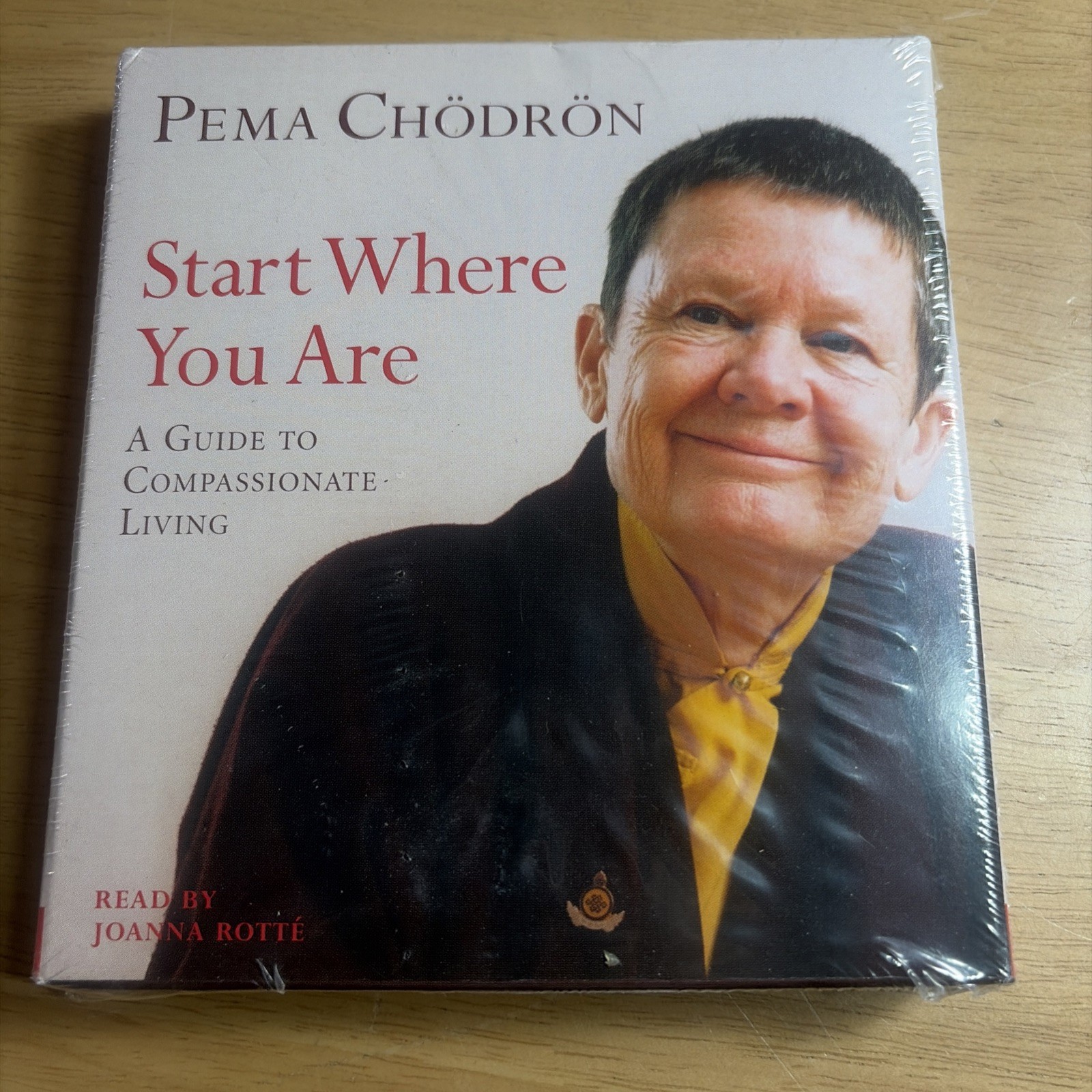 Start Where You Are: A Guide to Compassionate Living CD Audiobook ~ NEW SEALED