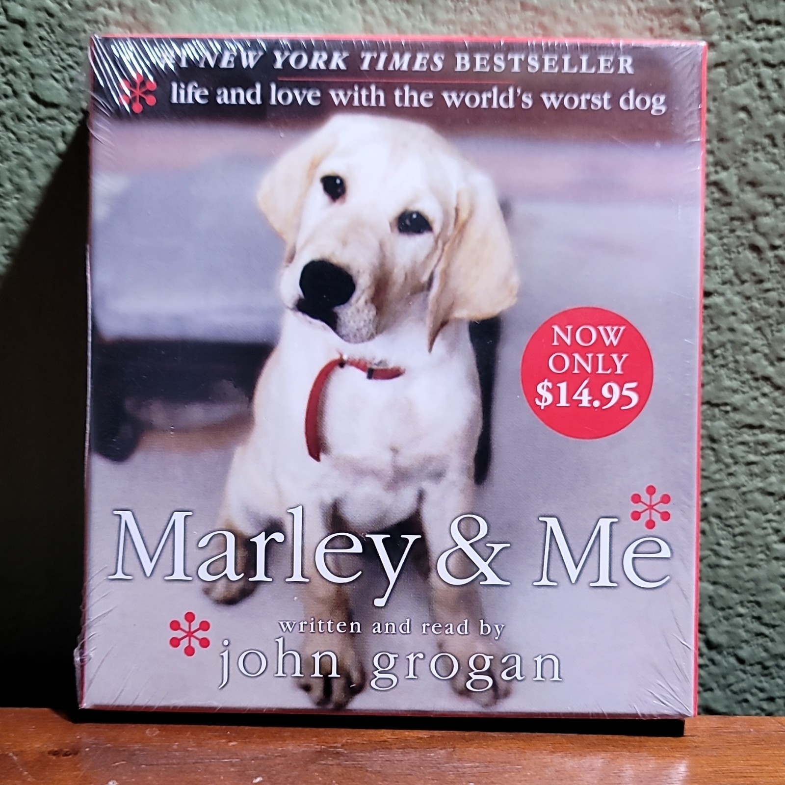 HarperAudio Marley & Me Audiobook by John Grogan, Abridged Audio CD, 6 Hours