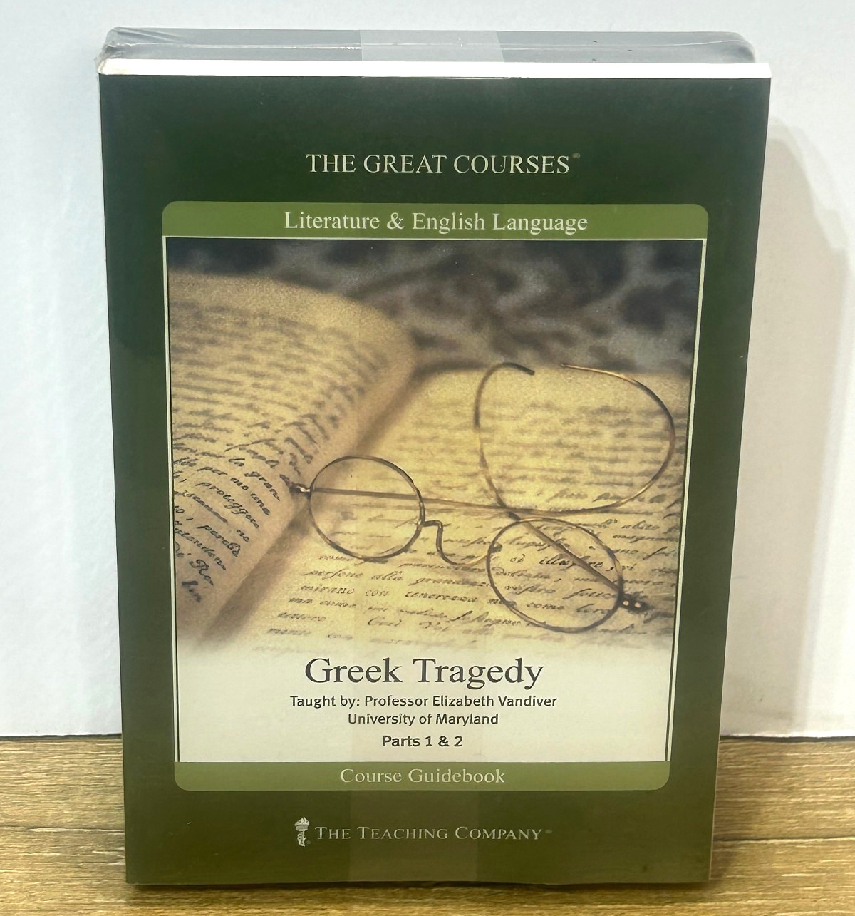 Great Courses — Greek Tragedy Parts 1 & 2 — 12 CDs and Guidebook NEW
