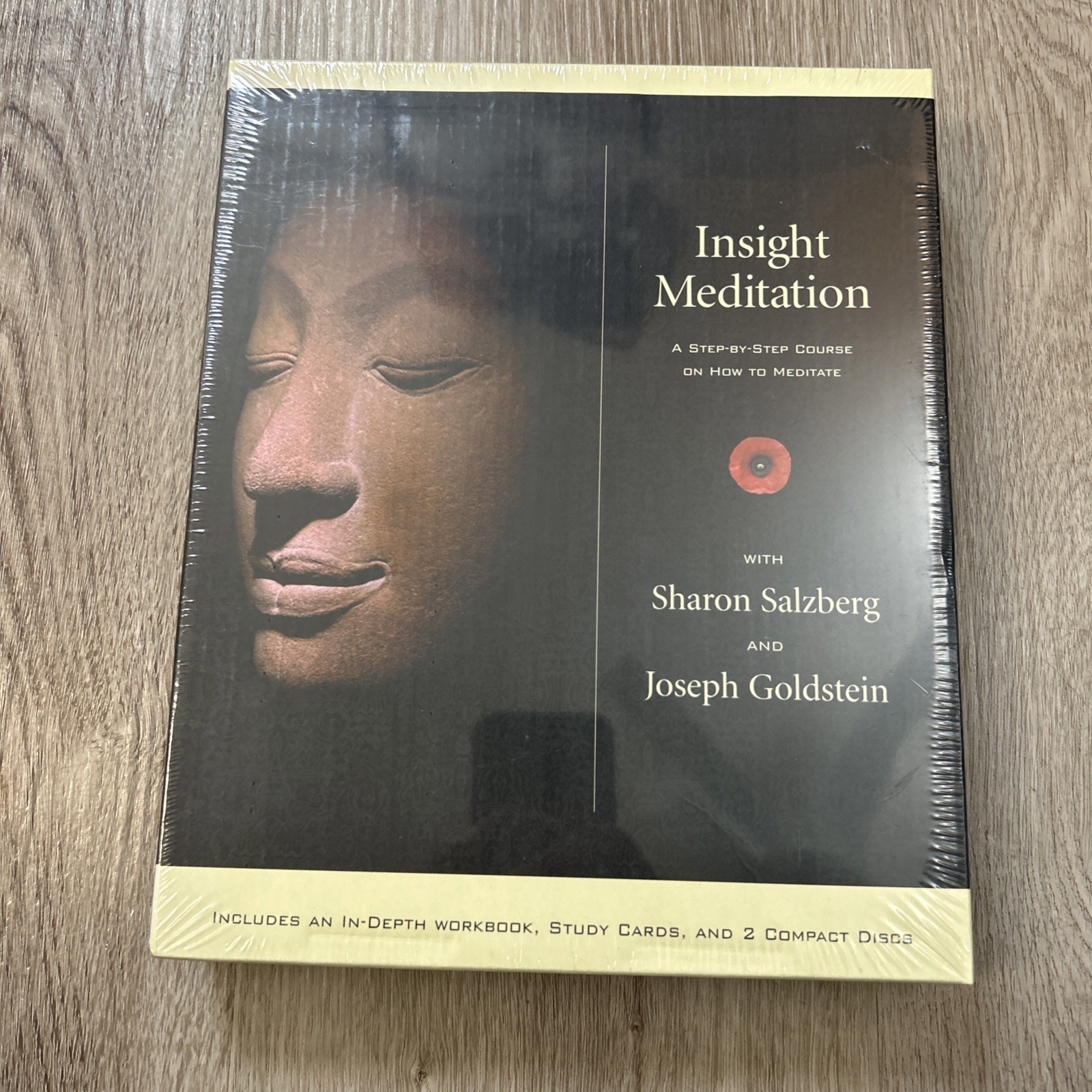 Insight Meditation A Step by Step Guide Sharon Salzberg Joseph Goldstein CD Set
