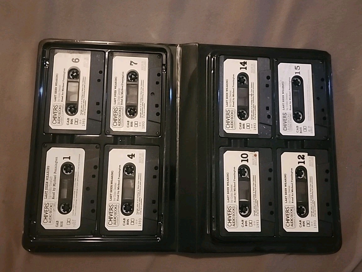 Collin Dexter LAST SEEN WEARING Audio Cassette