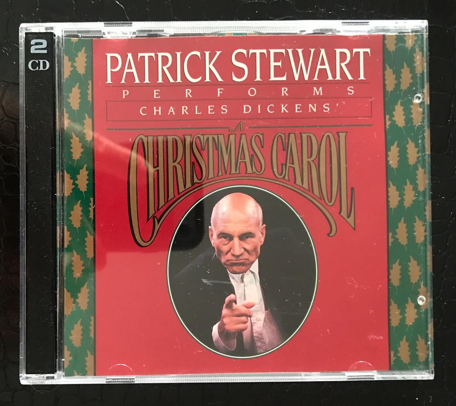 PATRICK STEWART (Picard/STTNG) Performs Charles Dickens’ A CHRISTMAS CAROL 2 CDs