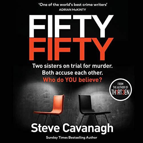💽Audiobook Fifty-Fifty by Steve Cavanagh 🎧⚡