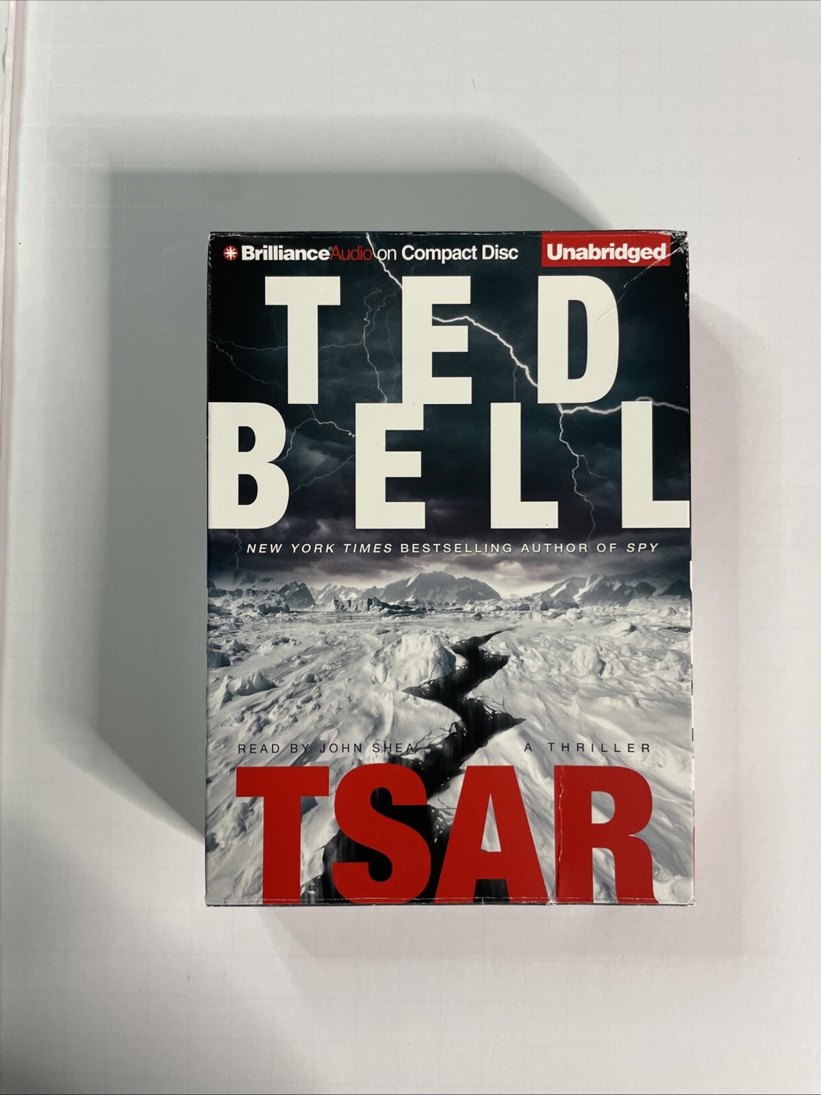 Tsar by Ted Bell Unabridged Audiobook CD