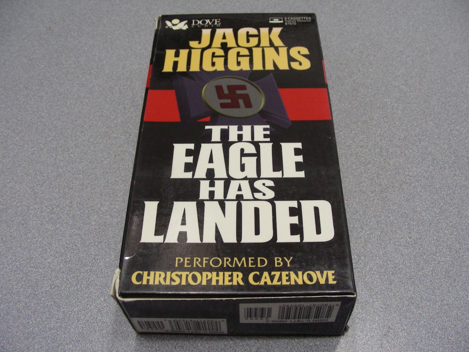 THE EAGLE HAS LANDED — Jack Higgins — 1996 — 9 Cassette Tapes Audio Book!