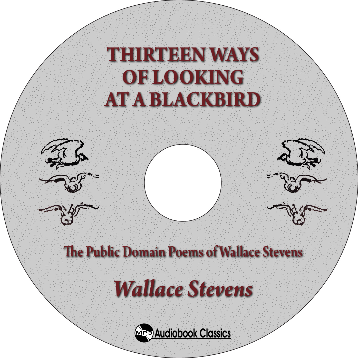 Thirteen Ways of Looking at a Blackbird — MP3 CD Audiobook in security sleeve