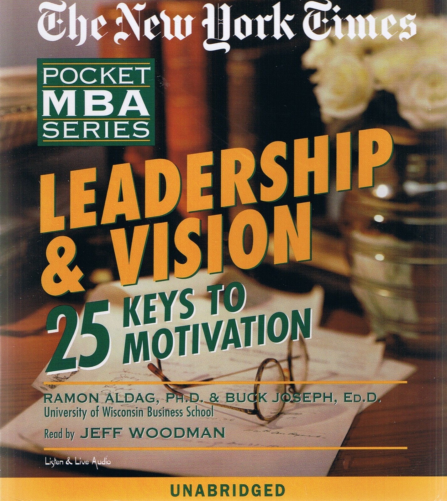 Leadership & Vision NY, Times MBA Series 3-CD Audiobook — NEW — FREE SHIPPING