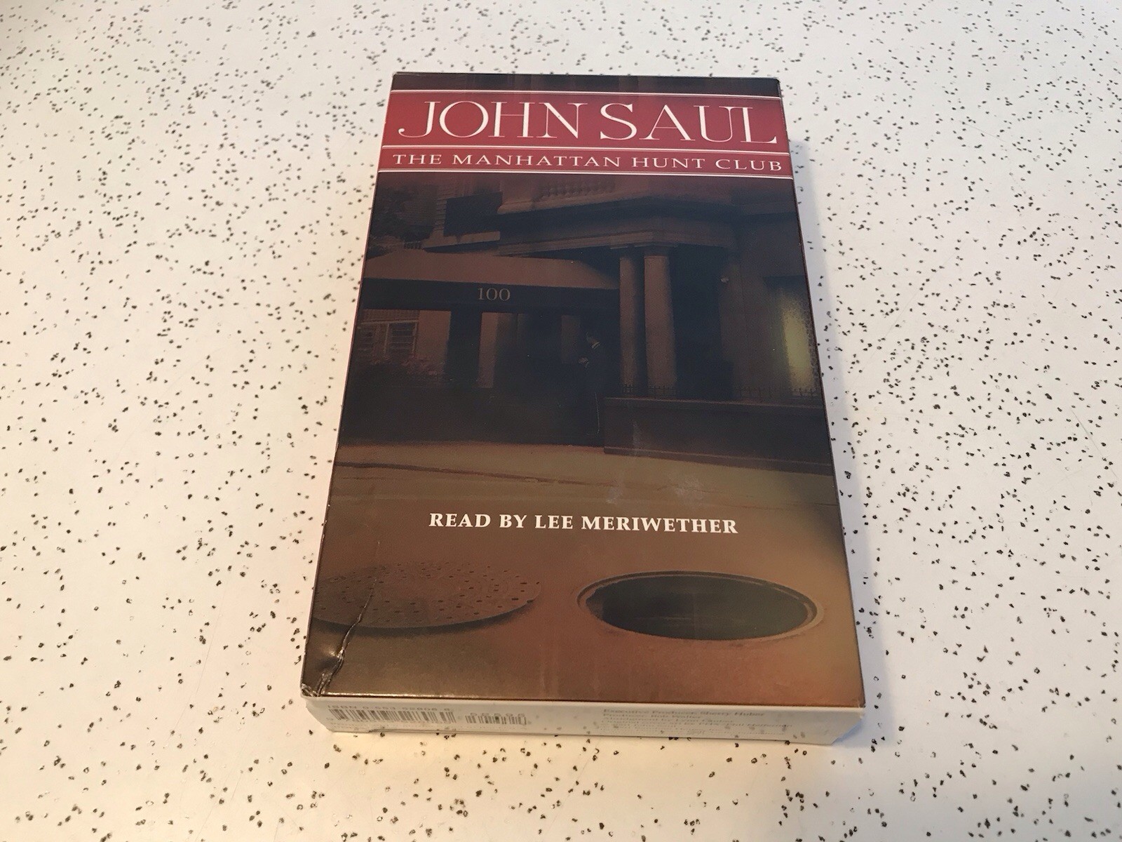John Saul The Manhattan Hunt Club 4 Cassette Audiobook 2001 VG Condition