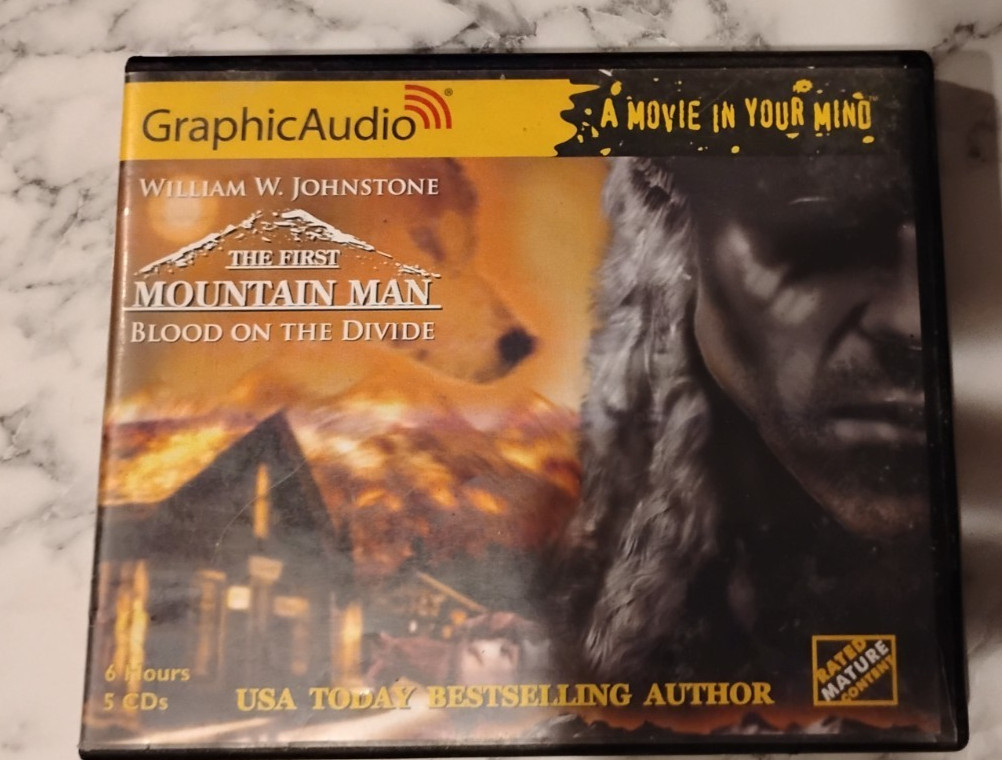Graphic Audio William W. Johnstone The First Mountain Man Blood on the Divide