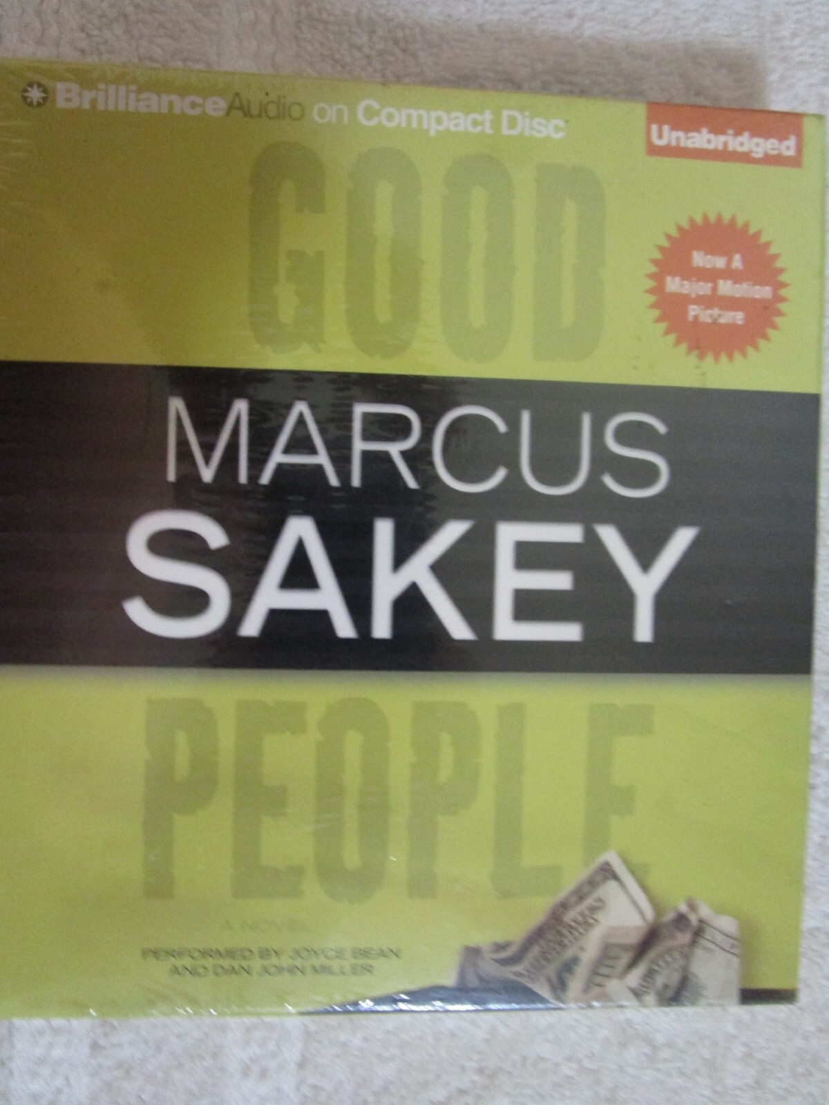 Good People by Marcus Sakey ~ Unabridged Audiobook CDs (2008, Brilliance Audio)