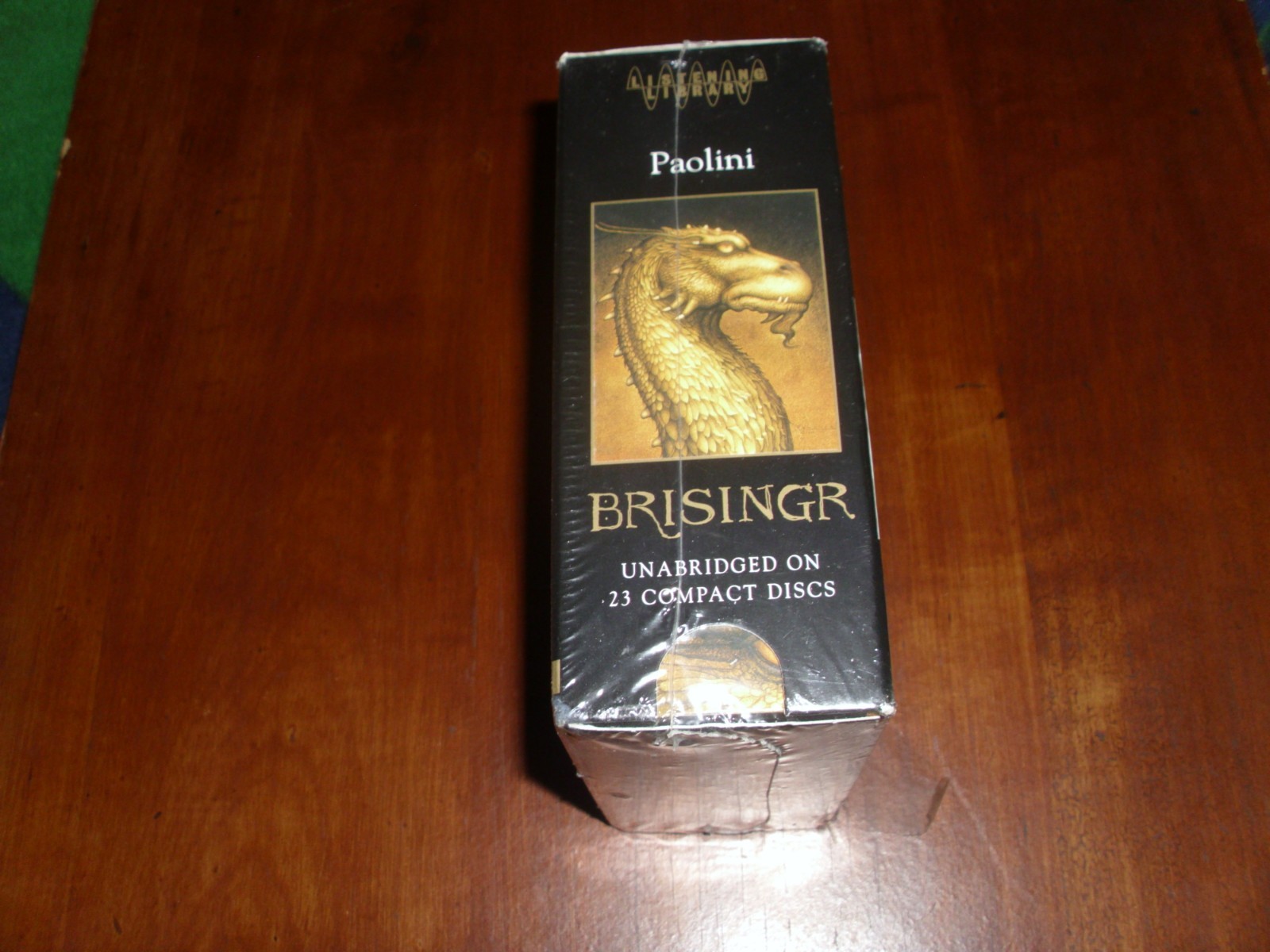 BRISINGR by Christopher Paolini — Audiobook 23 Compact Discs 2008 Random House