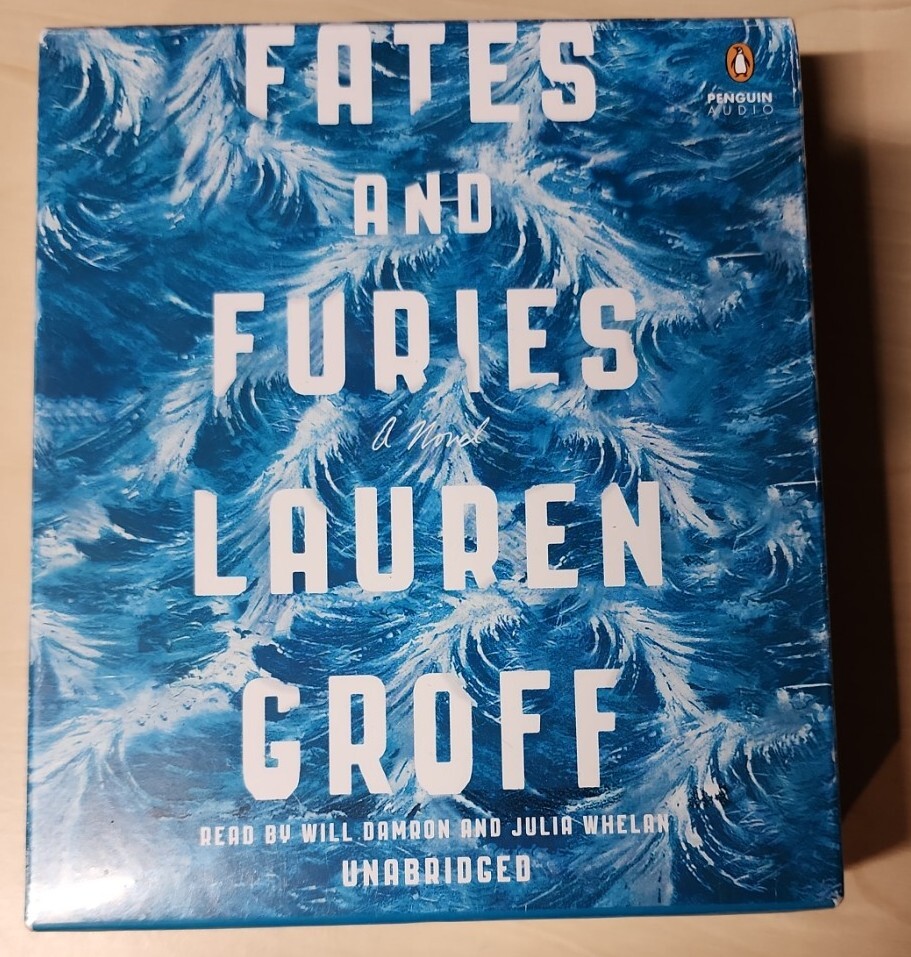 FATES & FURIES 11CD AUDIOBOOK BY LAUREN GROFF, READ BY WILL DAMRON, JULIA WHELAN