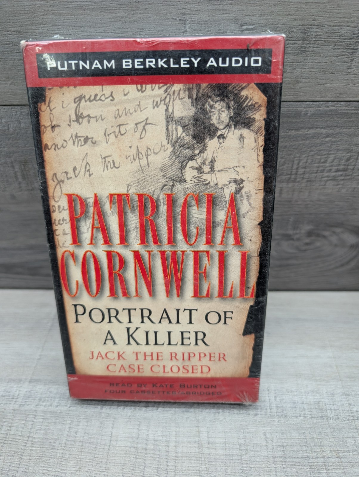 Patricia Cornwell Lot Of 2 Audio Books & 1 VHS Tape.