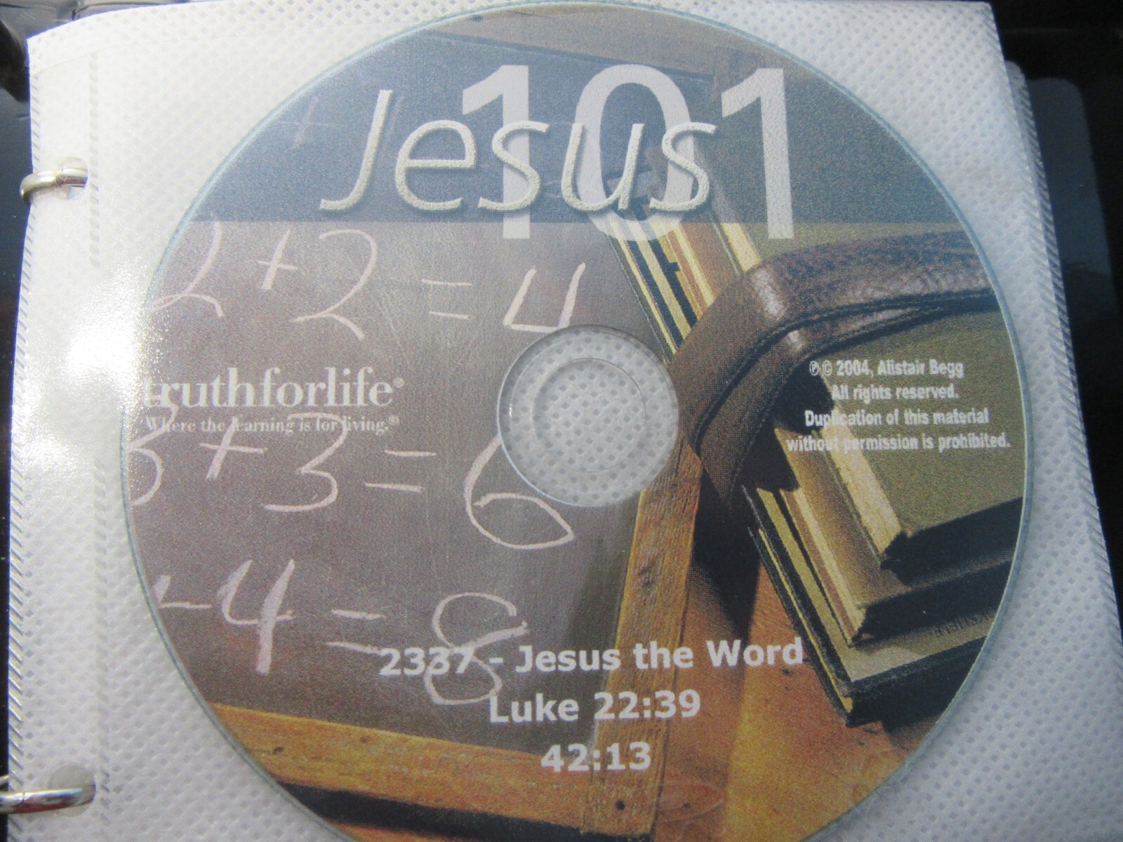 JESUS 101 Foundational Truths ALISTAIR BEGG 7 CD + Who is Jesus 3 CD Audio Book