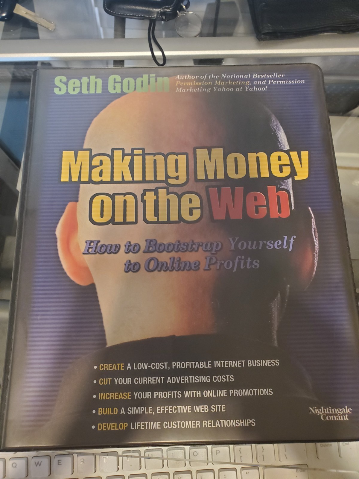 Making Money on the Web by Seth Godin, on cassette study course in binder w/book